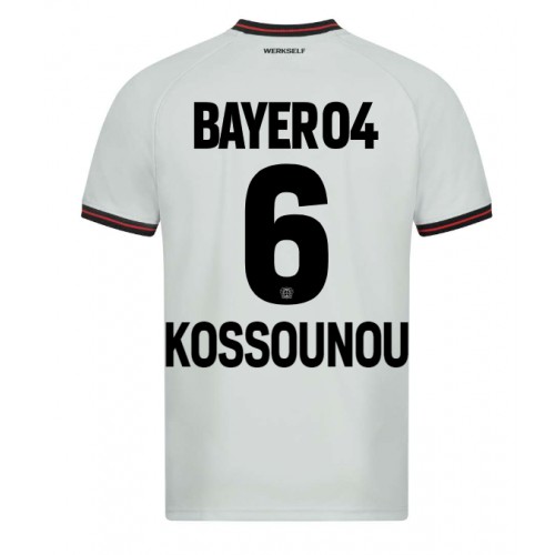 Fotbalové Dres Bayer Leverkusen Odilon Kossounou #6 Venkovní 2023-24 Krátký Rukáv